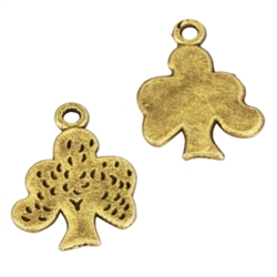 20 Cute Tree Charms 15mm Antique Bronze Tone #MCZ926