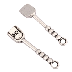 20 x Love Spatula Charms 25x6mm Antique Silver Tone  #MCZ1221