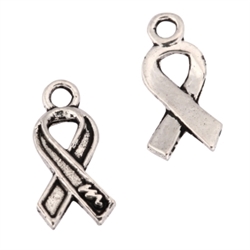 20 x Hope and Faith Charms 11x5mm Antique Silver Tone  #MCZ1226