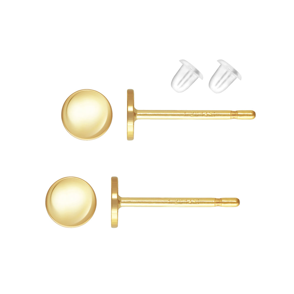 14K Gold Filled - Earring Posts | Hoops | Backs