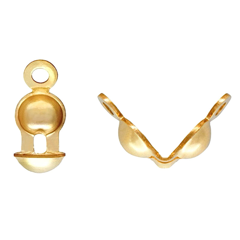 14K Gold Filled  - End Caps | Bead Caps | Bead Tips