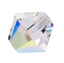 50pcs Adabele Austrian Faceted Bicone Crystal Beads #5301, Crystal Clear AB, Size Selections: 6mm/8mm/10mm