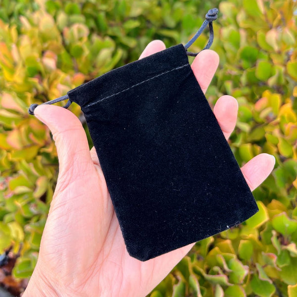 5pcs Anti Tarnish Black Fabric Jewelry Storage Pouch, 3.5 Inch, for Jewelry Protection & Gold Silver Platinum Metal Tarnish Prevention, JK-AC1