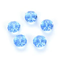 24pcs Adabele Austrian Faceted Rondelle Crystal Beads #5040, Light Sapphire (Blue), Size Selections: 6x4mm, 8x6mm, 10x8mm