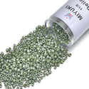 30g Miyuki Delica 11/0 Seed Beads, Opaque Glazed Cactus Luster DB263-1