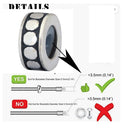 1pc 925 Sterling Silver Rubber Charm Holder Bead Stopper, Compatible with Pandora All Other 3mm Charm Bracelet, EC27-B3