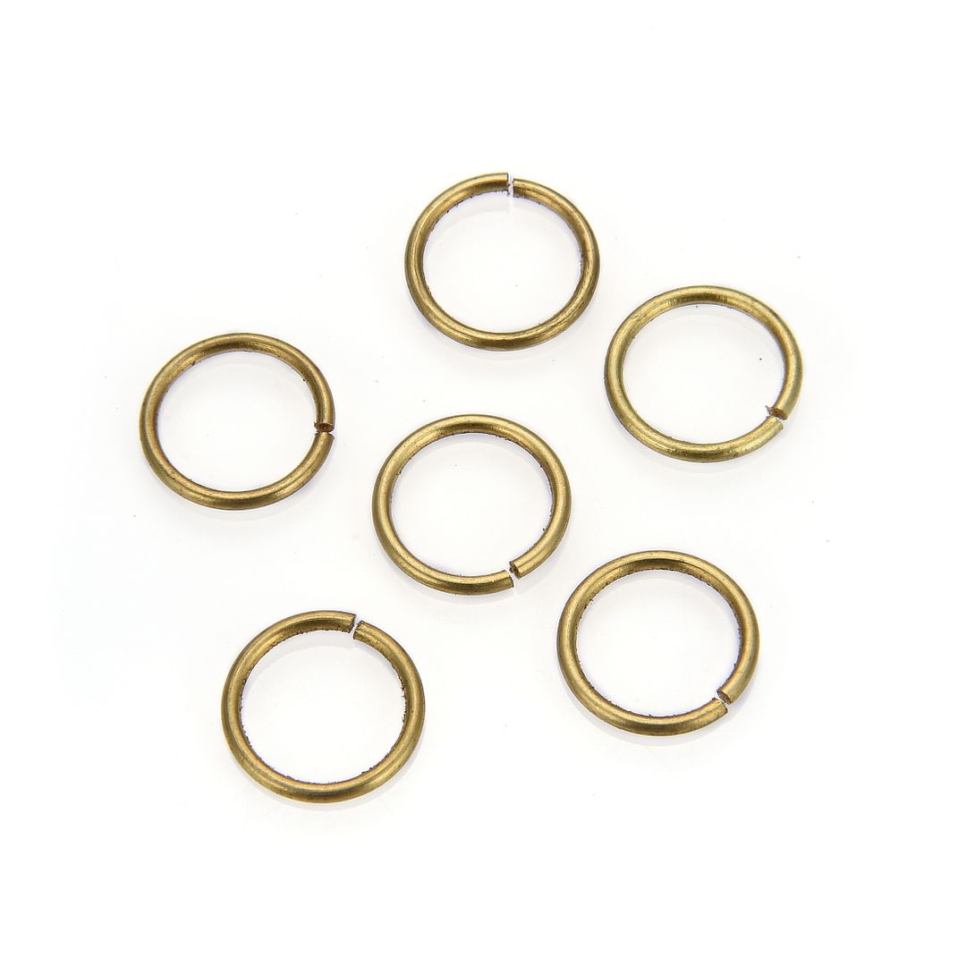 Raw Brass - Jump Rings | Split Rings