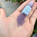 30g Miyuki Delica 11/0 Seed Beads, Opaque Glazed Luster Mauve DB265