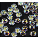 24pcs Adabele Austrian Faceted Rondelle Crystal Beads #5040, Crystal Clear AB, Size Selections: 6x4mm, 8x6mm, 10x8mm