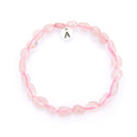 1 Strand Stretch Natural Grade A Pink Rose Quartz Free Form Gemstone Bracelet, 5-8mm Small Beads, Length Selections: 7 inch/7.5 inch