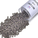 7.5g Miyuki Delica 11/0 Seed Beads, Duracoat Opaque Dyed Taupe DB2365
