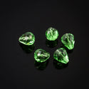 24pcs Adabele Austrian Faceted Teardrop Crystal Beads #5500, Peridot Green, 12mm x 10mm, Hole ID 1.2mm, SST-1216