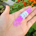 30g Miyuki Delica 11/0 Seed Beads, Luminous Purple Plum Crazy DB2038