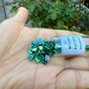 10g Miyuki Full Tila Square Seed Beads 5x5mm, Rainbow Pistachio (TL-179)