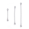 10pcs 304 Stainless Steel Chain Extenders, Double Lobster Clasp Chain Extension, Tarnish Resistant, Size Selections: 2 inch/3 inch/4 inch/5 inch/6 inch