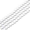 Grade A Natural Hematite Gemstone Heart Beads, Silver Plated, 15 Inch/1 Strand, 8mm, Hole ID 1mm, GFC-F2