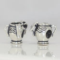 1pc 925 Sterling Silver Aquarius Zodiac Sign Bead Charm, Compatible with Pandora All Other Charm Bracelets, EC5-B1