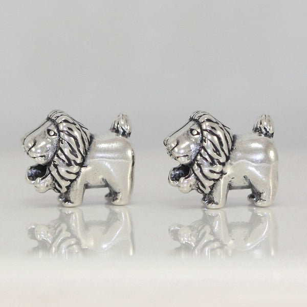 1pc 925 Sterling Silver Leo Zodiac Sign Bead Charm, Compatible with Pandora All Other Charm Bracelets, EC5-B7