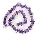 Natural Purple Amethyst Crystal Gemstone Smooth Tumbled Pebble Beads, Irregular, 8mm-10mm, Hole ID 1mm, 1 Strand/15 Inch, GZ3-2