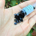 10g Miyuki Full Tila Square Seed Beads 5x5mm, Opaque Black (TL401)