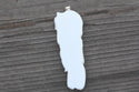 1pc Beautiful Three Horse Family Hand Carved White Buffalo Bone Drop Pendant, Symbol of Strength Prosperity Pendant, with Sterling Silver Bail, 2.5 Inch, BP-126