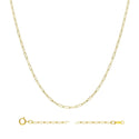 1pc 1/20 14K Gold Filled Paperclip Cable Link Chain Necklace, 2mm Width, Non Tarnish, Length Selections: 16 inch/18 inch