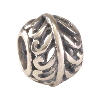 Solid 925 Sterling Silver Angel Wing Feather Bead Charm