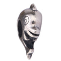 Real Solid Sterling Silver Happy Dolphin Charm Bead, Compatible with Pandora All Other Charm...