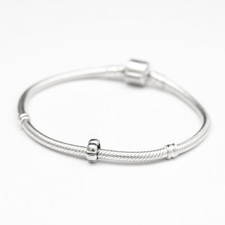 Cute Solid 925 Sterling Silver Spacer Continuity Spacer Bead