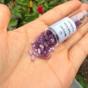 10g Miyuki Half Tila Seed Beads 5x2.3mm, Gold Luster Light Amethyst (HTL-316)