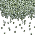 7.5g Miyuki Delica 11/0 Seed Beads, Opaque Glazed Cactus Luster DB263-1