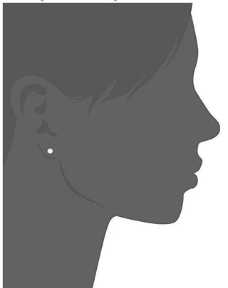 1 Pair 925 Sterling Silver Ball Post Stud Earrings, Ball Ear Studs, Size Selections: 3mm/4mm/6mm/8mm