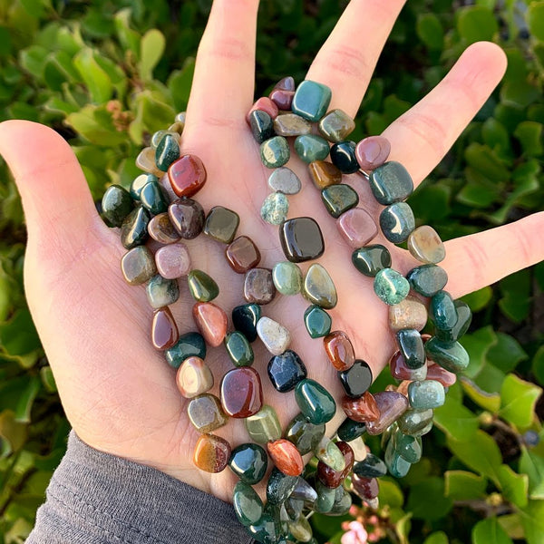 Natural Indian Agate Gemstone Petal Keishi Beads, Irregular, 10mm-20mm, Hole ID 1mm, 1 Strand/15 Inch, GZ6-21