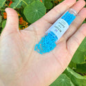 30g Miyuki Delica 11/0 Seed Beads, Opaque Dark Turquoise Blue DB659