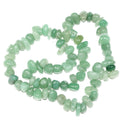 Natural Green Aventurine Gemstone Smooth Tumbled Pebble Beads, Irregular, 8mm-10mm, Hole ID 1mm, 1 Strand/15 Inch, GZ3-6