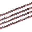 Natural Purple Aventurine Gemstone Round Beads, 1 Strand/15 Inch, Size Selections: 4mm/6mm/8mm/10mm