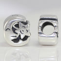 1pc Real 925 Sterling Silver Moon Star Charm Eternity Bead, Compatible with Pandora All Other Charm Bracelet, EC8-B2
