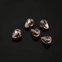 24pcs Adabele Austrian Faceted Teardrop Crystal Beads #5500, Smoked Quartz, 10mm x 8mm, Hole ID 1.1mm, SST-1021