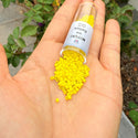 7.5g Miyuki Delica 10/0 Tube Seed Beads, Opaque Yellow DBM721