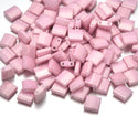 10g Miyuki Full Tila Square Seed Beads 5x5mm, Opaque Luster Rose (TL-599)