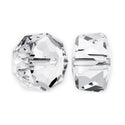 25pcs Adabele Austrian Faceted Donut Rondelle Crystal Beads #5045, Crystal Clear, 8mm x 5mm, Hole ID 1.2mm, SSO-801