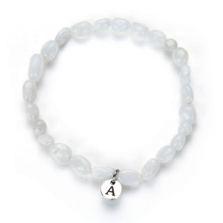 1 Strand Stretch Natural Blue Flash Moonstone Free Form Gemstone Bracelet, 5-8mm Small Beads, Length Selections: 7 inch/7.5 inch