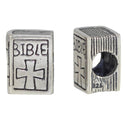 Real 925 Sterling Silver Sacred Bible Religious Bead Charm