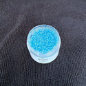 25g Miyuki Rocaille 8/0 Round Seed Bead Opaque Blue Luster Alabaster RR-537