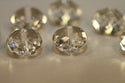 24pcs Adabele Austrian Faceted Rondelle Crystal Beads #5040, Silver Champagne, Size Selections: 6x4mm, 8x6mm, 10x8mm