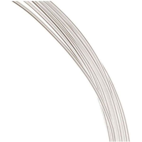 5 Feet 925 Sterling Silver Jewelry Wire, Dead Soft Round Beading Wire, Wire Gauge Selections: 0.4mm/0.5mm/0.6mm/0.7mm/0.8mm/0.9mm