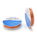 32 Feet Premium Tarnish Resistant Round Jewelry Raw Copper Wire, 1mm/18 Gauge, BF287-10