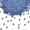 7.5g Miyuki Delica 11/0 Seed Beads Opaque Matte Rainbow Mermaid Blue DB2318