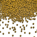25g Miyuki Rocaille 11/0 Seed Beads Duracoat Opaque Spanish Olive RR-4491