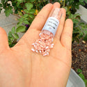 10g Miyuki Half Tila Seed Beads 5x2.3mm, Luster Rainbow Light Peach (HTL-596-1)